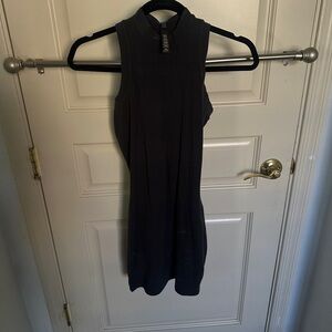 Skims Stretchy Mini Dress - Dark Gray New!